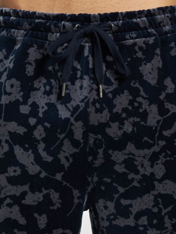 Script Logo Floral Camouflage Velours-4