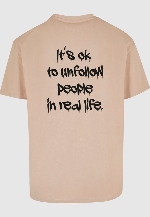 Unfollow front X Oversize Tee-3