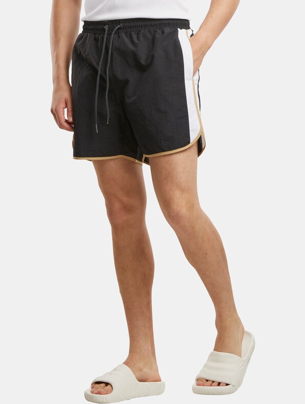 Urban Classics Retro Look Swim Shorts-0