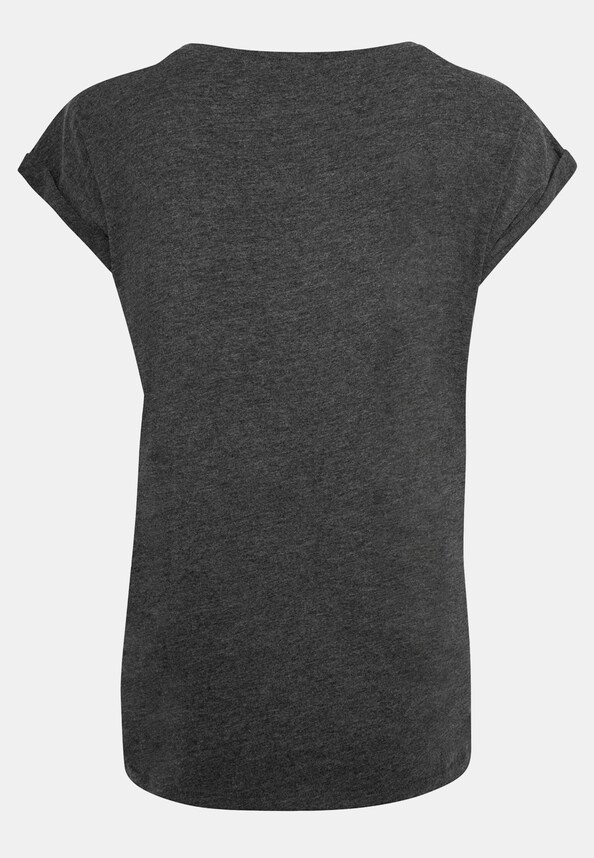 Ladies Its Your Time To Bloom Extended Shoulder Tee-5