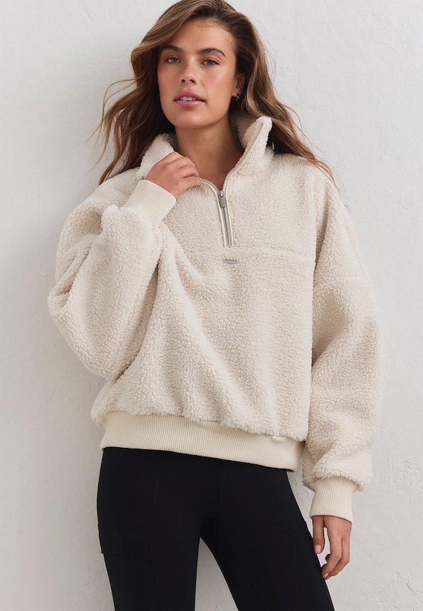 Pile Half Zip-0