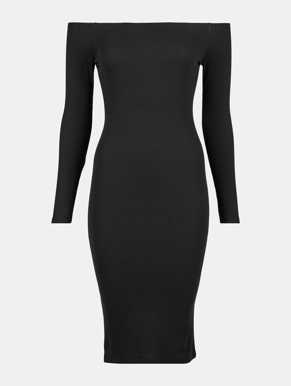 Off Shoulder Longsleeve Rib-4