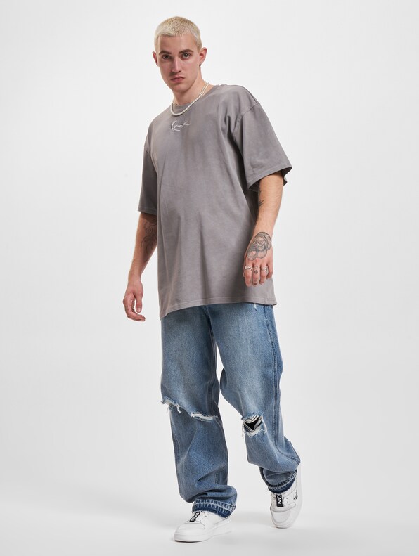 Small Signature Washed Heavy Jersey Wolf-5