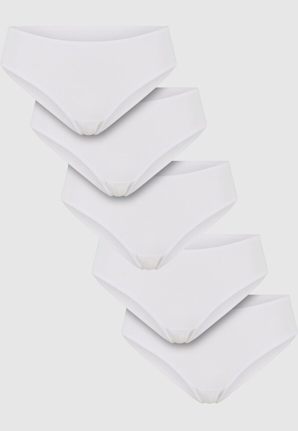 Ladies Basic Cotton Brazilian 5-Pack-6