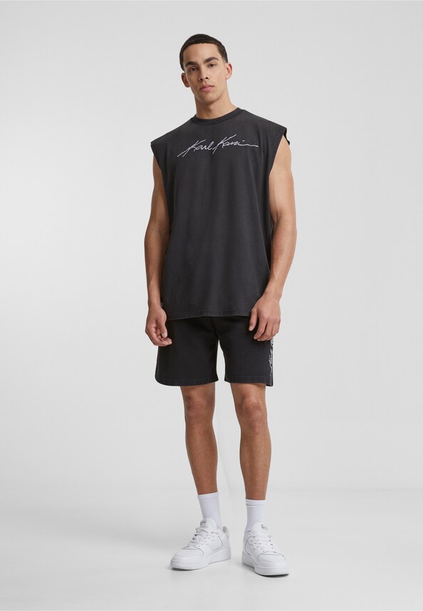 KM242-047-1 Autograph Washed Sleeveless Tee-2