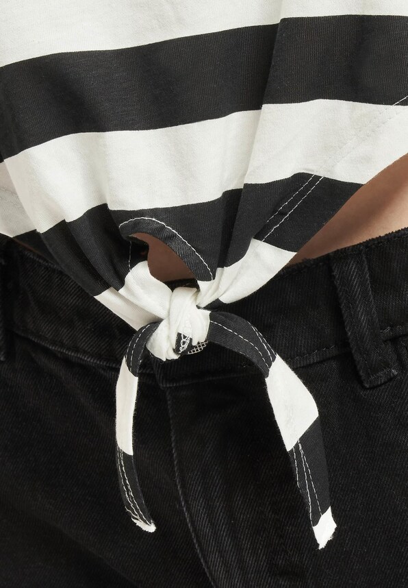 May Cropped Knot Stripe-2