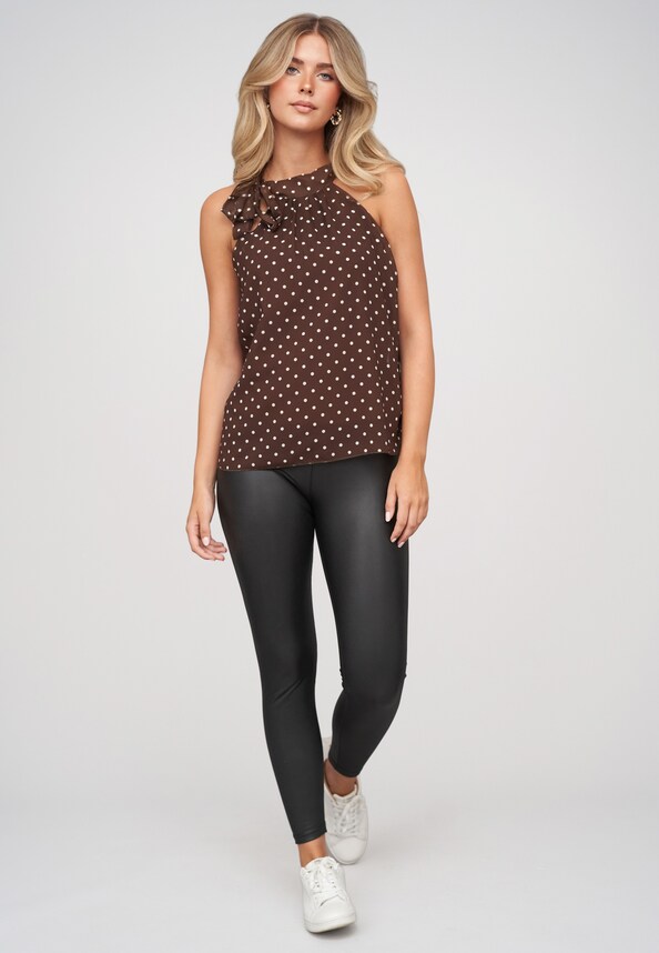 Chiffon Choker Top-4