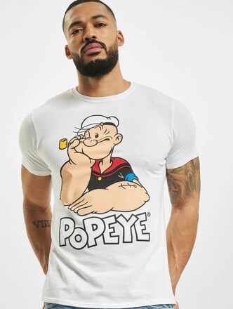 Merchcode Popeye Logo And Pose T-Shirt