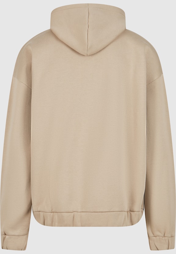 Super Heavy Oversize Blank Zip Hoodie-4