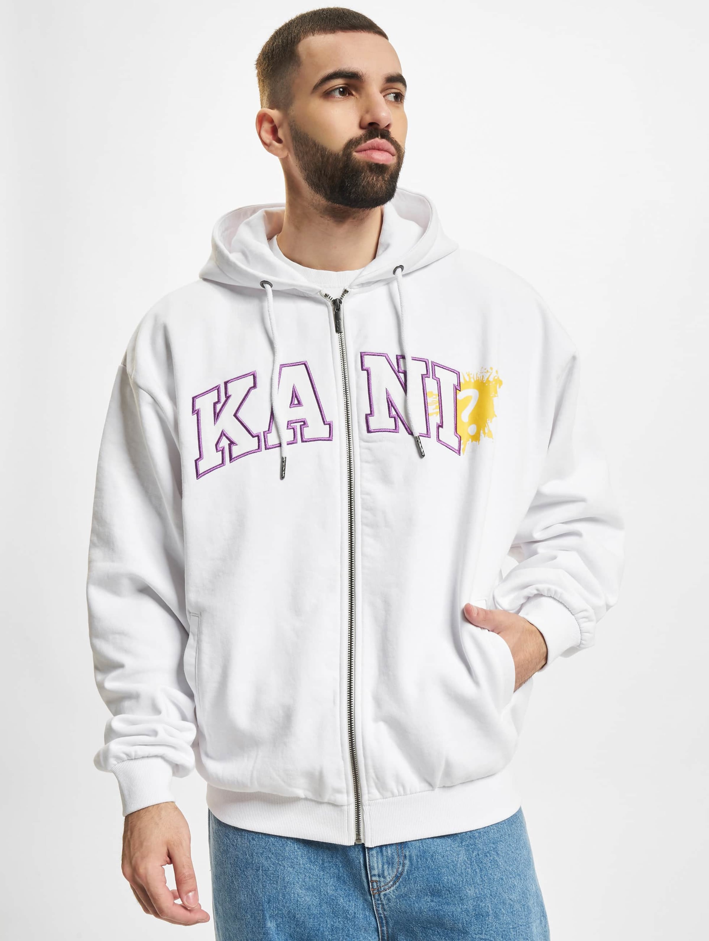 Karl kani serif discount hoodie