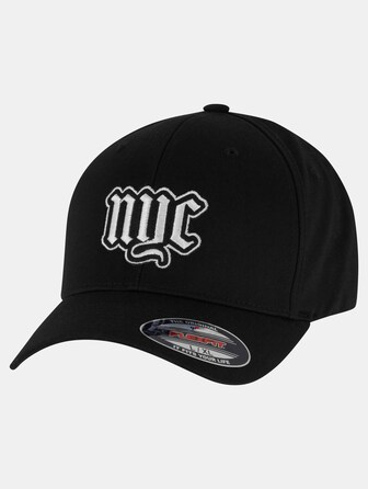 NYC Old English Wording Patch Wooly Combed