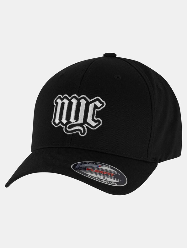 NYC Old English Wording Patch Wooly Combed-0