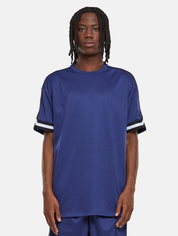 Oversized Stripes Mesh-0