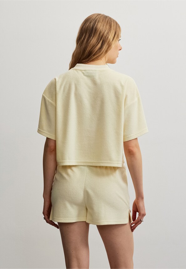 Anastasia Cropped Frottee -1