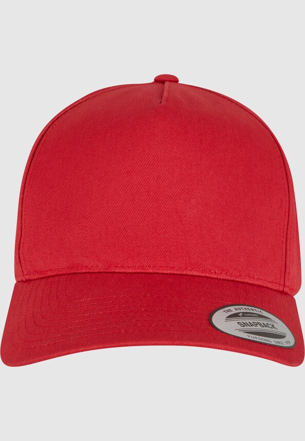 5-Panel Curved Classic Snapback-0