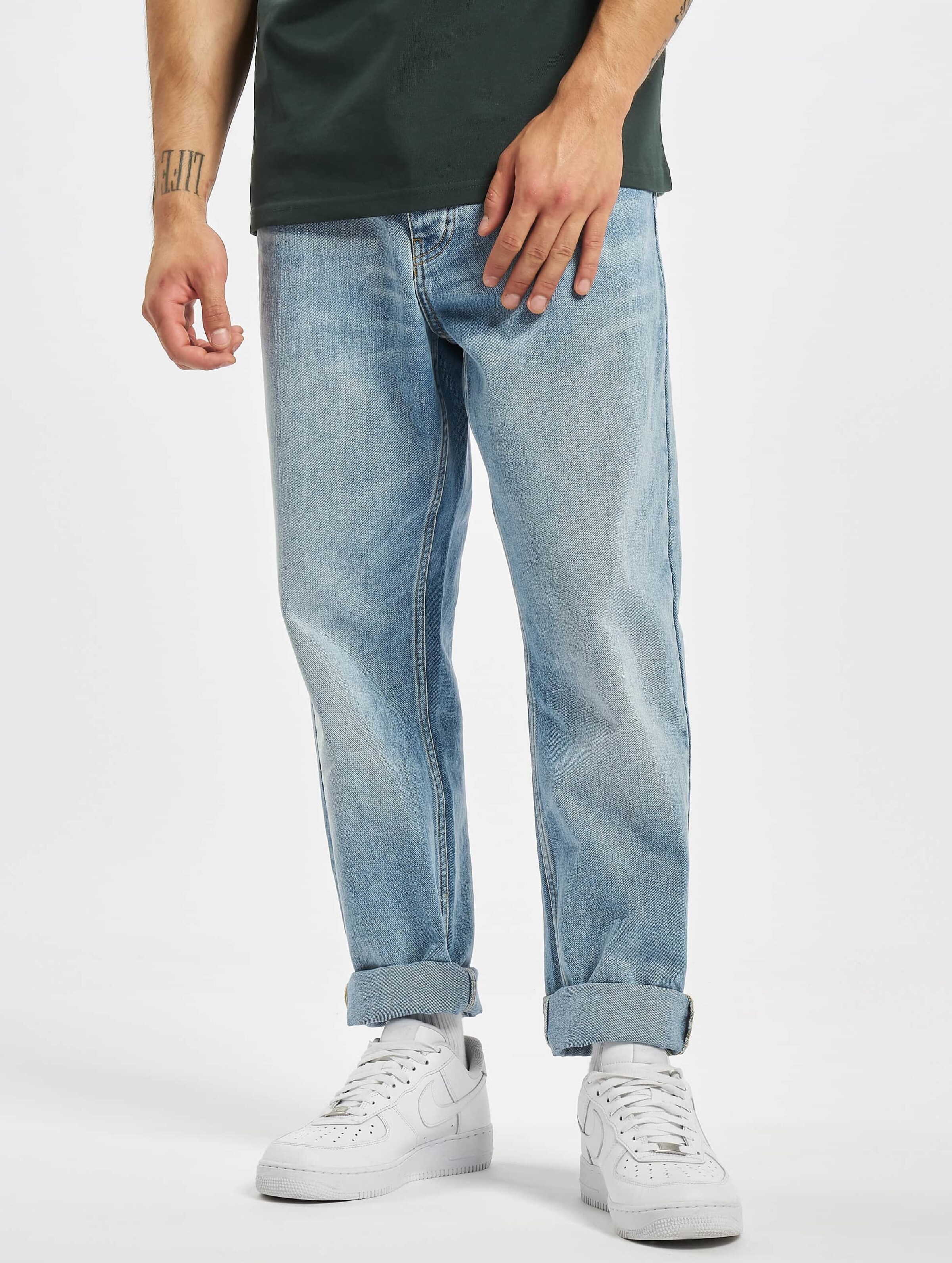 Carhartt WIP Newel Jeans Mannen op kleur blauw, Maat 34