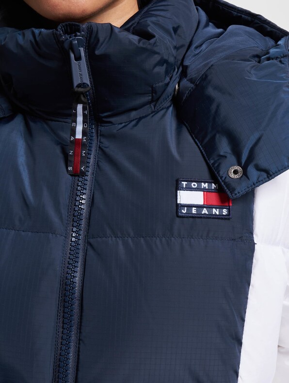 Tommy Jeans Alaska Colorblock Puffer Winter Jacket Twilight Navy-3