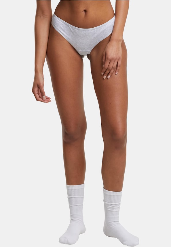 Ladies Basic Cotton Tanga 5-Pack-0