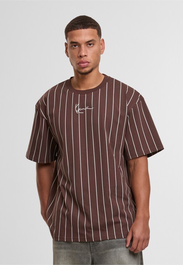 Small Signature Essential Pinstripe Tee-0