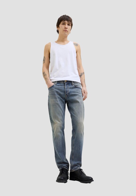 Jack & Jones Mike Original Sbd 556 Tapered Fit Jeans-3