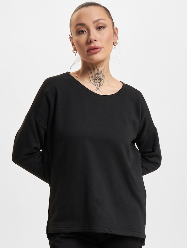 Urban Classics Ladies Oversize Chiffon Sweatshirt-2