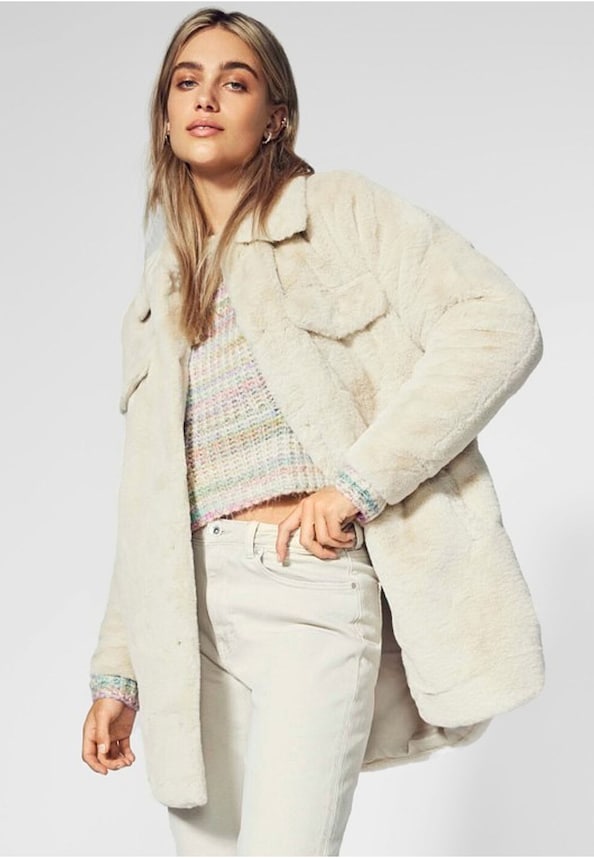 ONLY Damen Shacket Jacke-0