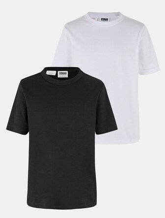 Urban Classics Boys Organic Basic 2-Pack T-Shirt