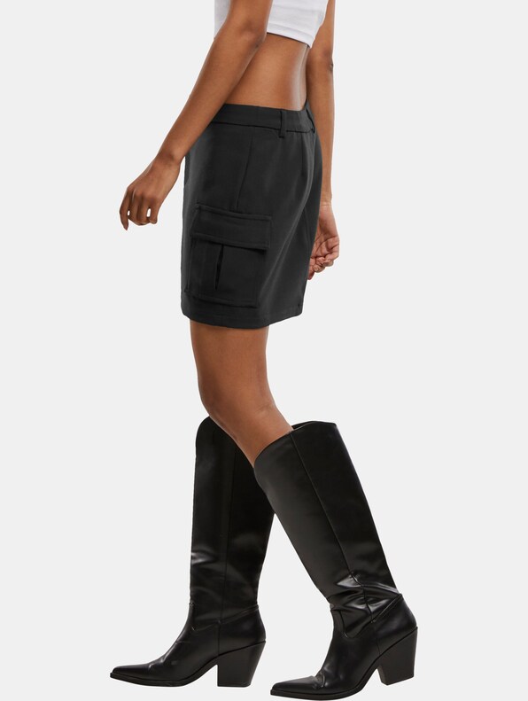 Urban Classics Ladies Short Patched Pocket Skirt-2