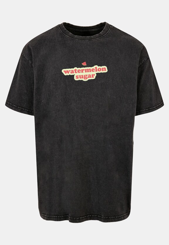 Summer - Watermelon Sugar Acid Washed Oversize Tee-4