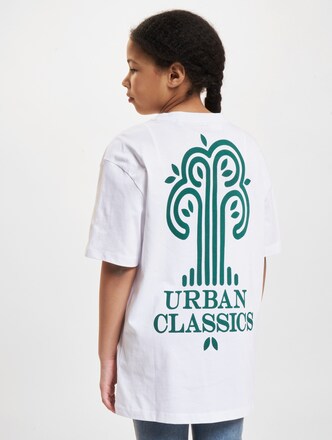 Urban Classics Boys Organic Tree Logo T-Shirt