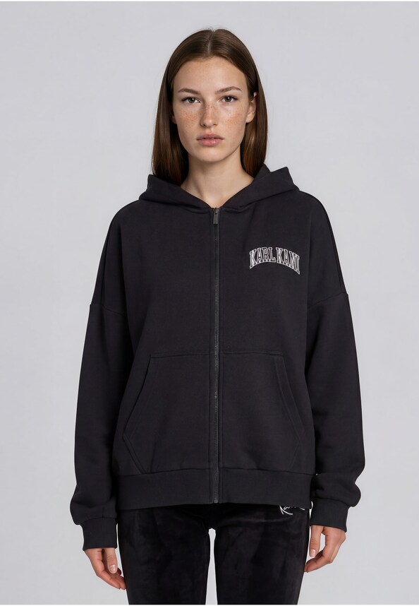 KK College Oversized Zip Hoodie-0