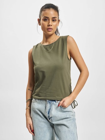 Lace Up Cropped