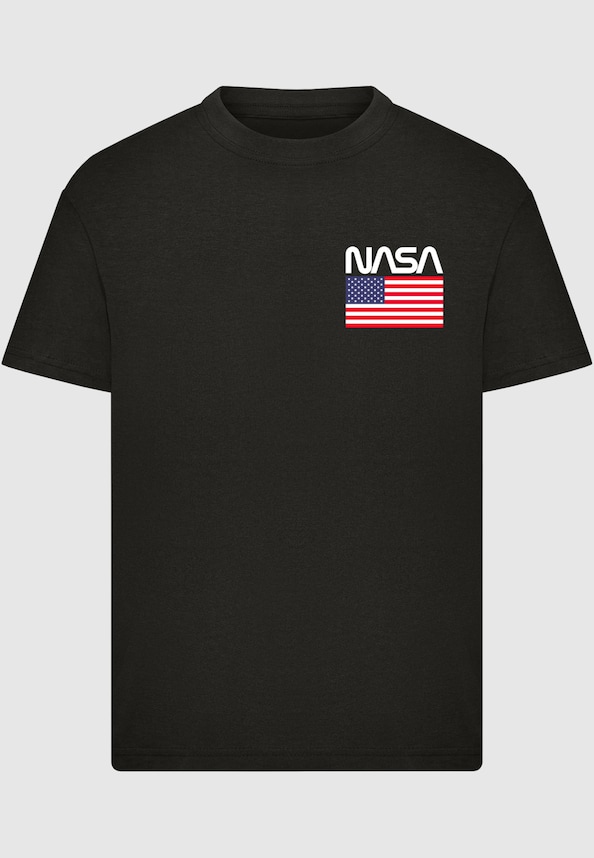 Kids NASA - Stars and Stripes Basic T-Shirt-2