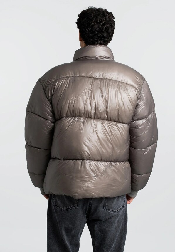 PEGADOR Solin Light Glossy Puffer Jackets-1