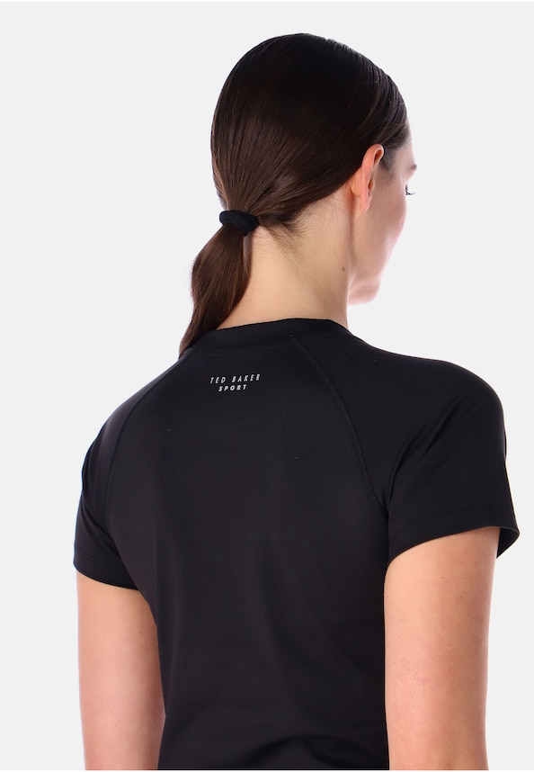 NICKY ESSENTIALS BODY CONTOUR CAP SLEEVE T-SHIRT-5