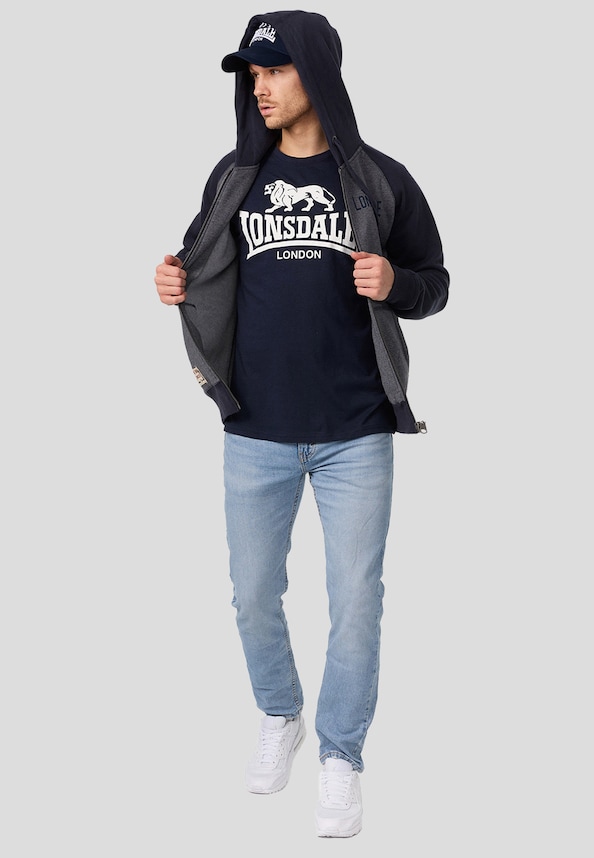 Lonsdale London Slough Zip Hoodie-2