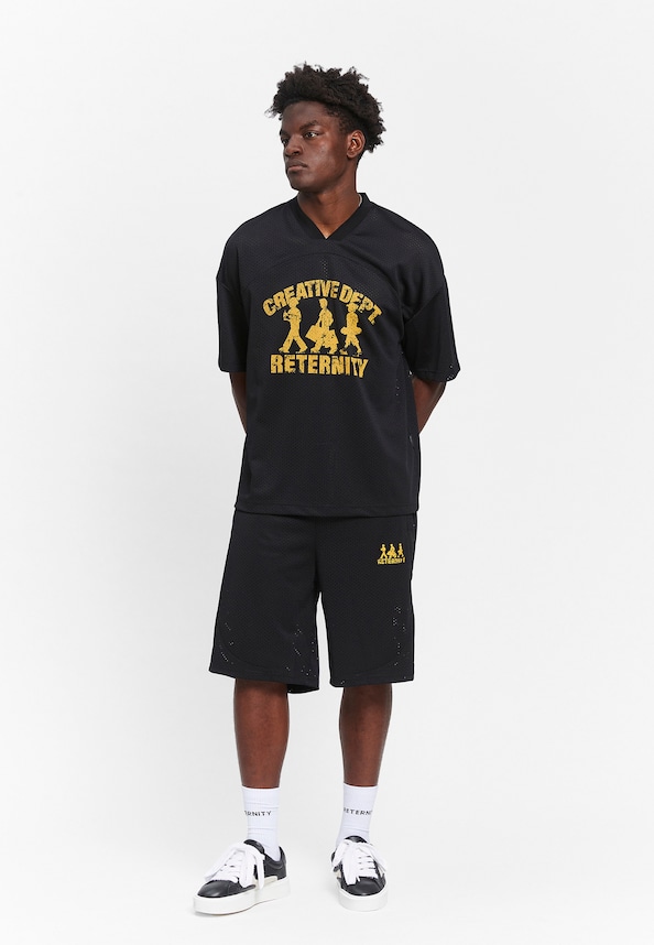 CREATIVE DEPT LOGO MESH T-SHIRT-3