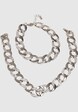  Basic Diamond Necklace And Bracelet-1