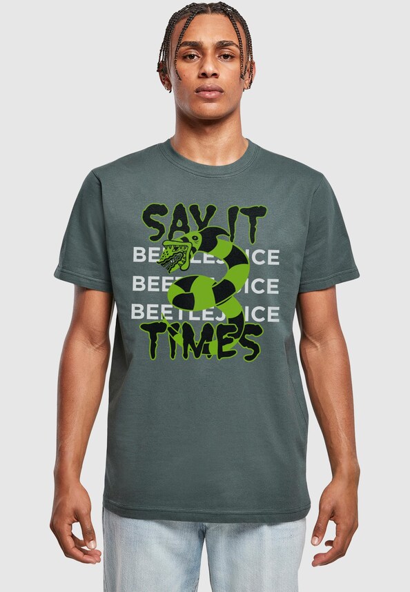 Beetlejuice - Kids Say it T-Shirt-0