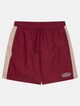 Elementary Crushed Shorts Burgundy-0