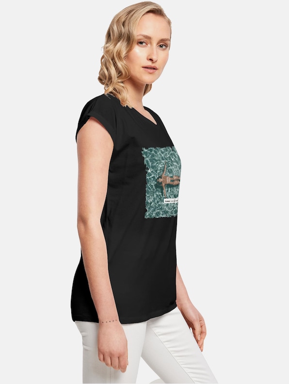 Ladies Summer - On My Mind T-Shirt-3
