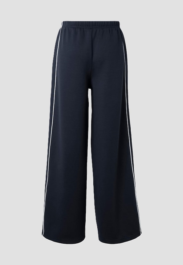 Ladies Wide Leg Scuba-4