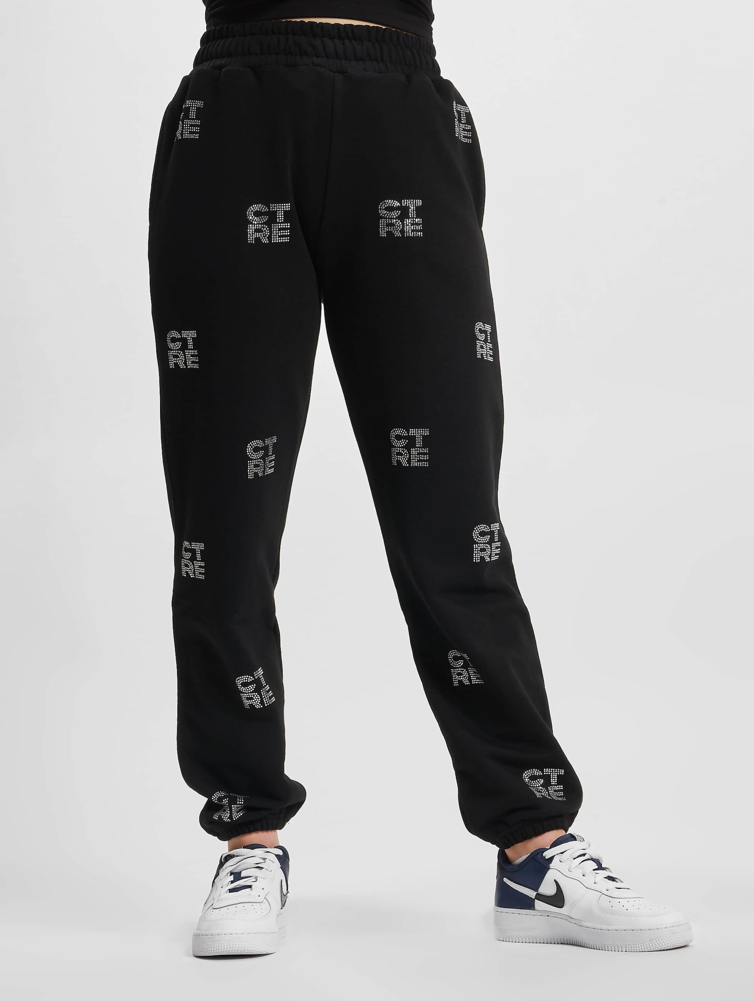 Rhinestone Ctre Logo Joggers