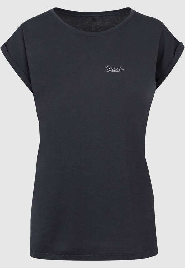 Ladies Just love Extended Shoulder Tee-2
