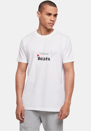 Christmas beats Basic Round Neck