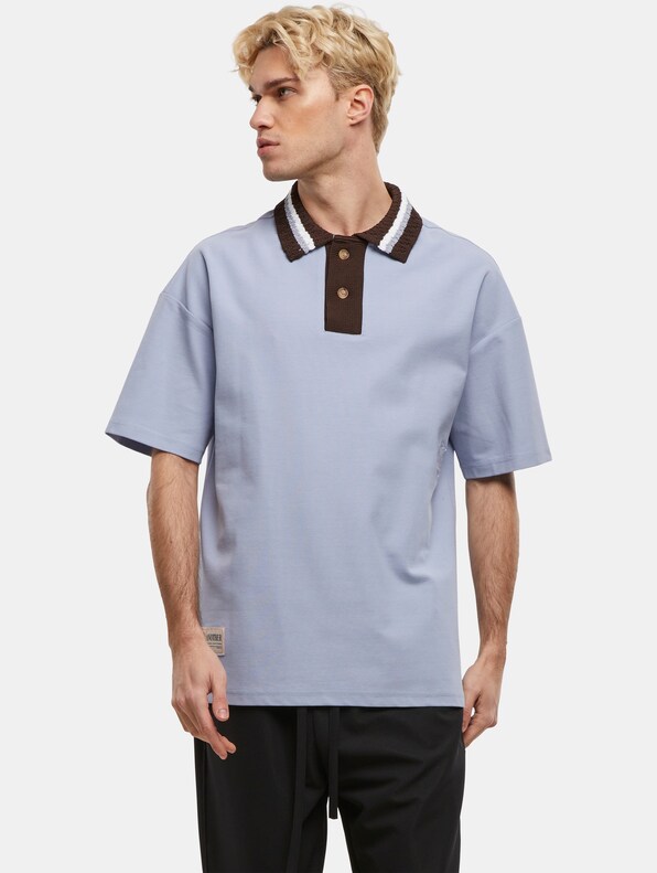 ACL Knit Collar Oversized Polo-0