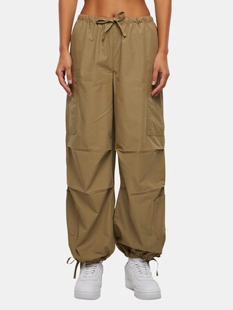 Ladies Cotton Cargo Parashute Pants