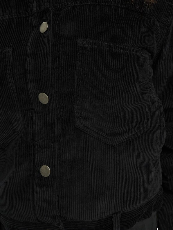 Ladies Oversized Corduroy Sherpa-5