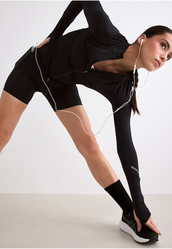 Running Midi Biker Shorts-3