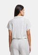 Ladies Structured Striped Tied-1